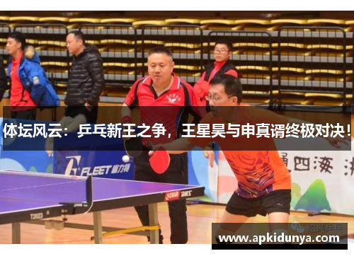 体坛风云：乒乓新王之争，王星昊与申真谞终极对决！